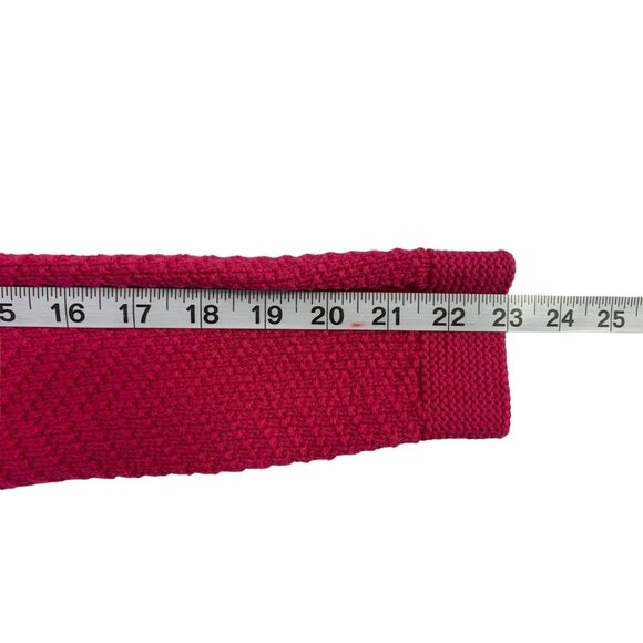 Old Navy Women's Fuchsia Ribbed Sweater - Picture 7 of 8